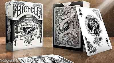 PlayingCardDecks.com-Middle Kingdom White Bicycle Playing Cards