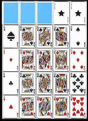 PlayingCardDecks.com-NOC Summer Blue Playing Cards Deck EPCC