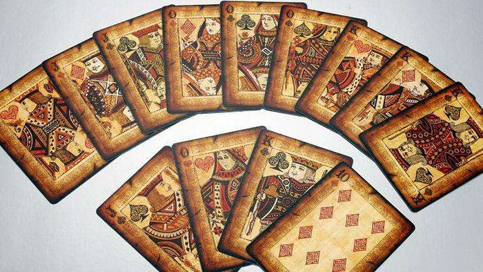 PlayingCardDecks.com-Old Parchment Bicycle Playing Cards Deck