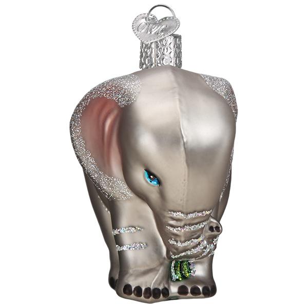 Old World Christmas Baby Elephant Ornament