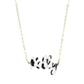 I found this at #moonandlola! - Patterned Lauren Nameplate Necklace