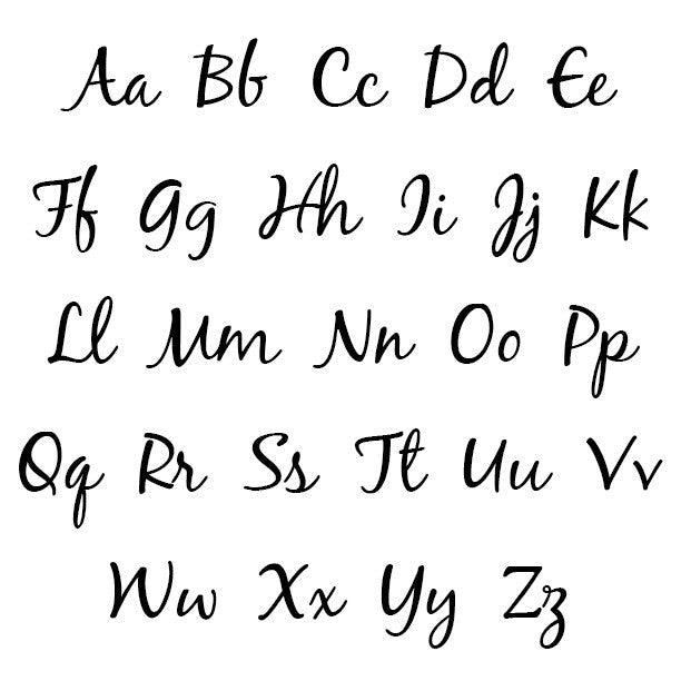 I found this at #moonandlola! - Patterned Nameplate Necklace Font Sheet