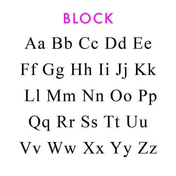 Moon and Lola - Ornament block font