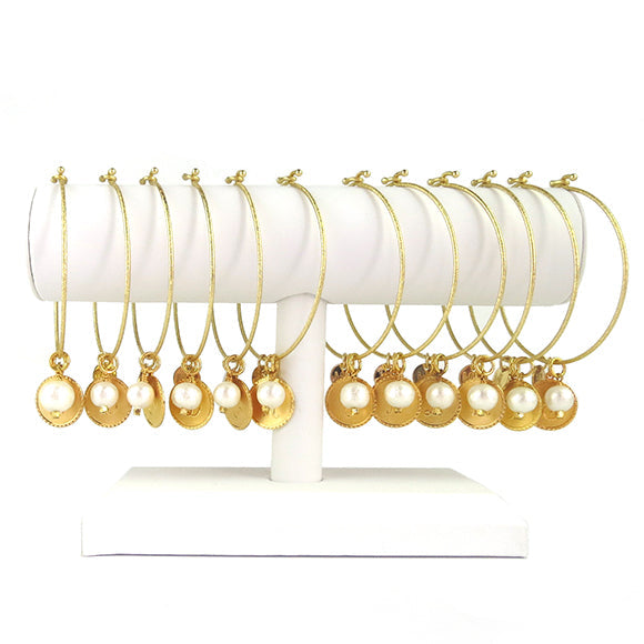 Pre-pack - 12 Small Dalton Bangles with Finishing Touch (WS) - Moon and Lola
