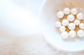 Moon and Lola Cotton Pearl Charm