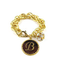 Moon and Lola - Preston Charm Bracelet with rhinestone ball charm