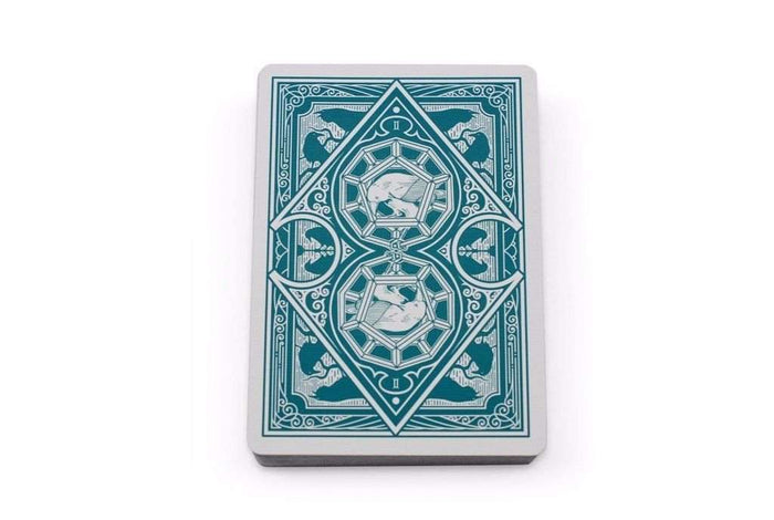 PlayingCardDecks.com-Ravn Green Playing Cards Deck USPCC