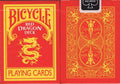 PlayingCardDecks.com-Red Dragon V2 Bicycle Playing Cards