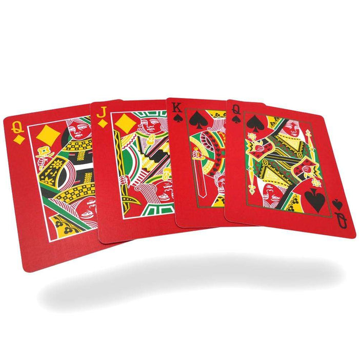 PlayingCardDecks.com-Red Dragon V2 Bicycle Playing Cards