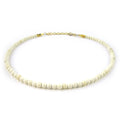 Moon and Lola - Rhea White Turquoise Anklet