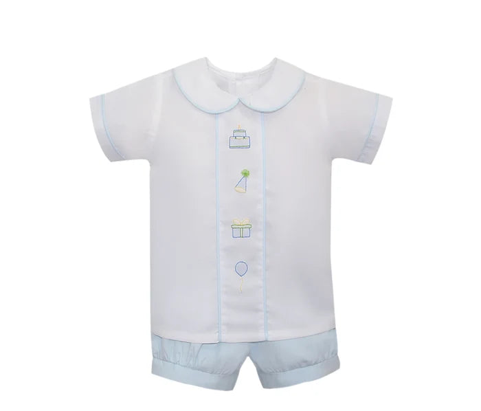 RN Boy Birthday Short Set