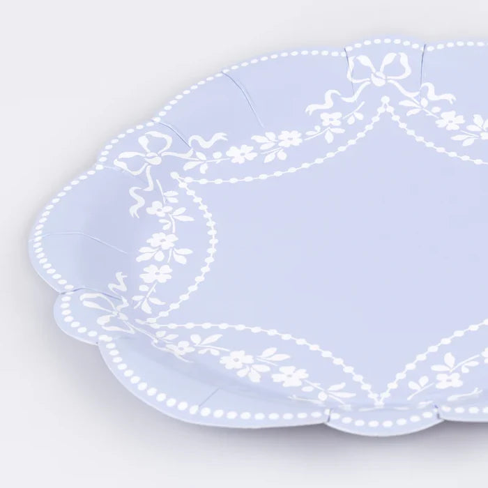 Rococo Blue Side Plates