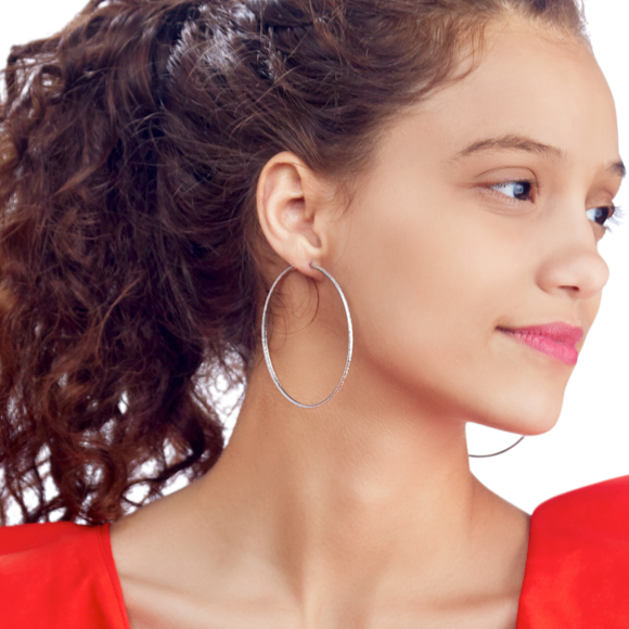 Moon and Lola - Sasha Hoop Earrings