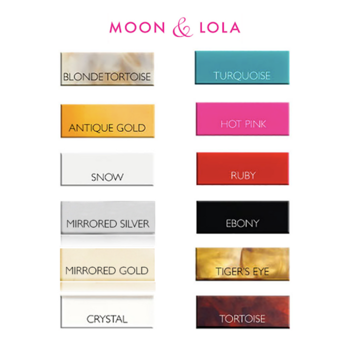 Script Monogram Finial (WS) - Moon and Lola
