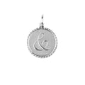 Silver Dalton Ampersand Charm (WS) - Moon and Lola