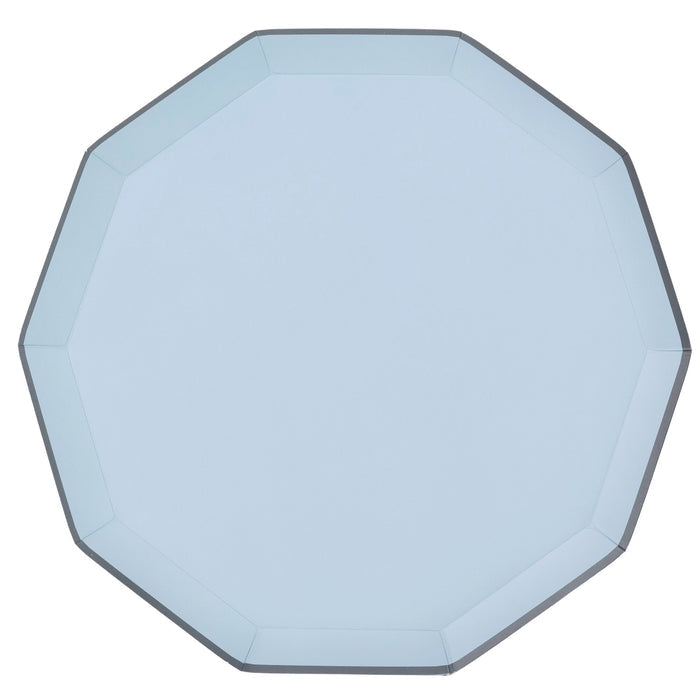 Sky Blue Premium Dinner Plates 10.75" - bubblegum market