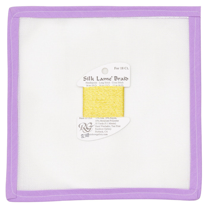 SL148 - Lemon Lime - Silk Lame' Braid