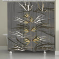 Smoky Sparks Shower Curtain