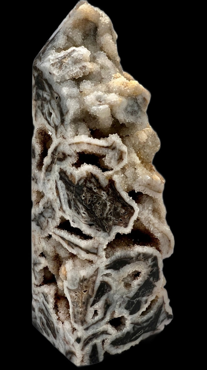 Sphalerite Zinc Blend with Druzy - Raven's Cauldron