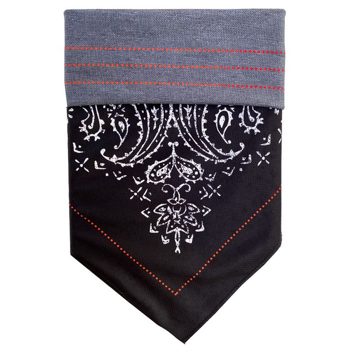 WaLk-e-Woo Sport Bandana - Grey Skull - view 2