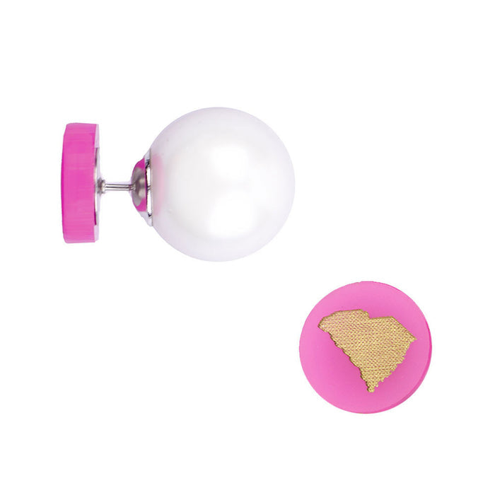 I found this at #moonandlola! - 360 State Studs Hot Pink