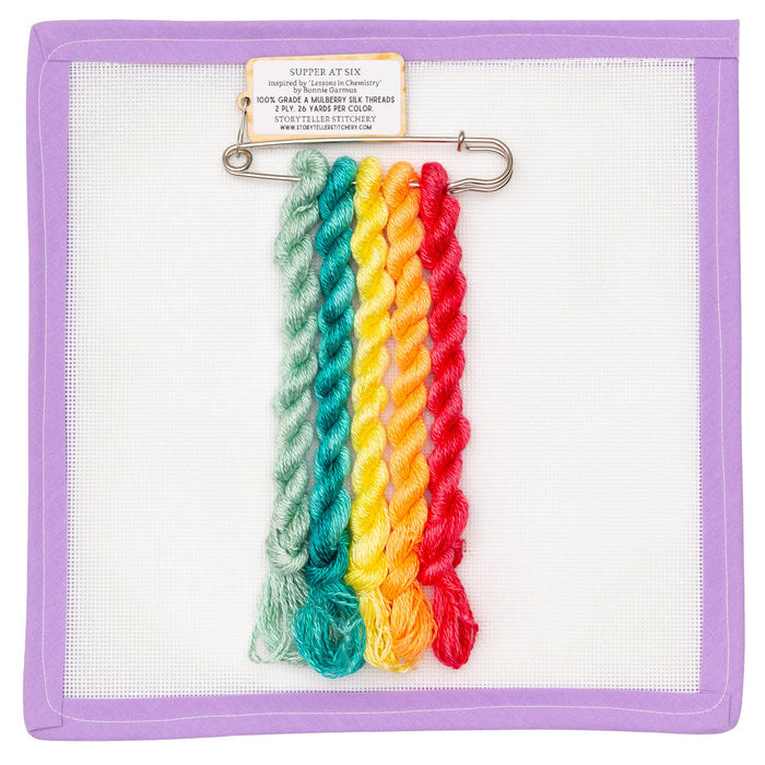Supper at Six - Hand-Dyed Silk Floss