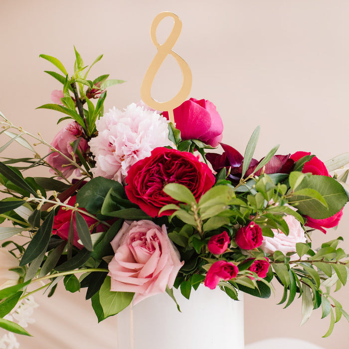 I found this at #moonandlola! - Table Number Symbol Styled