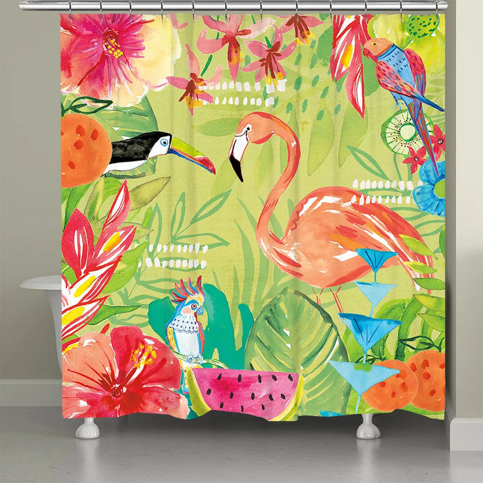 Tutti Fruity Stay Wild Shower Curtain