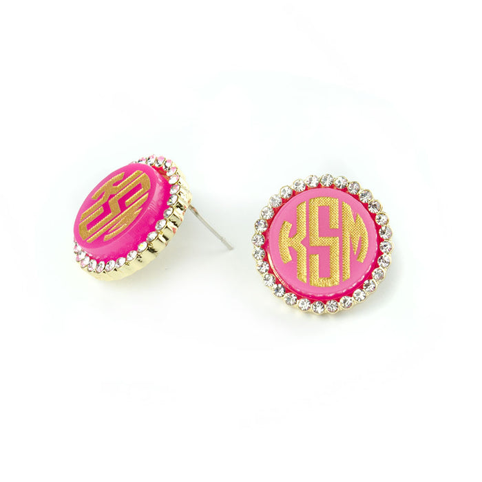 I found this at #moonandlola! - Vannes Earrings side view