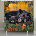 Warm Cozy Bears Shower Curtain