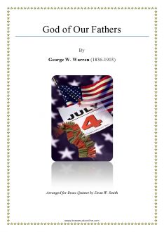Warren - God of Our Fathers - Brass Quintet