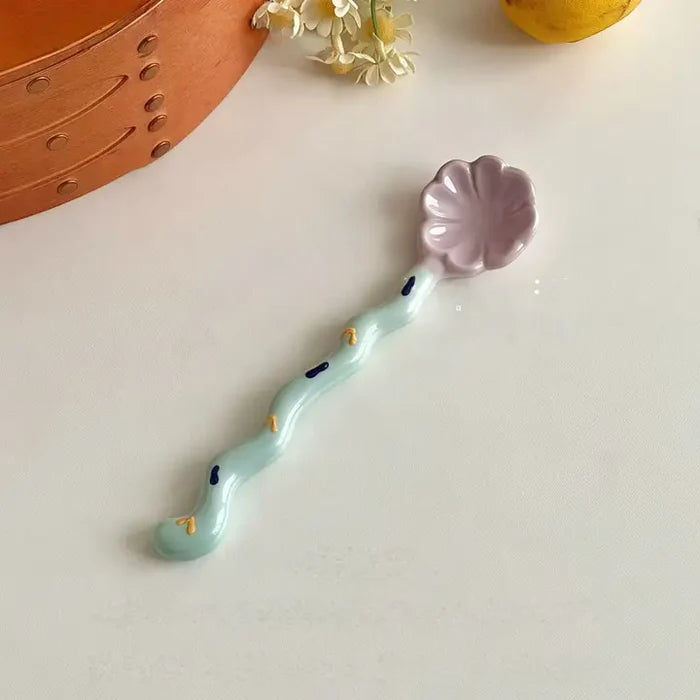 Whimsical Ceramic Spoon