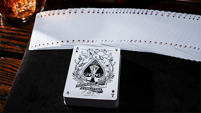 PlayingCardDecks.com-Whispering Imps Gamesters Exclusive Green Playing Cards EPCC