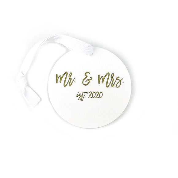 Moon and Lola - Wedding Ornament
