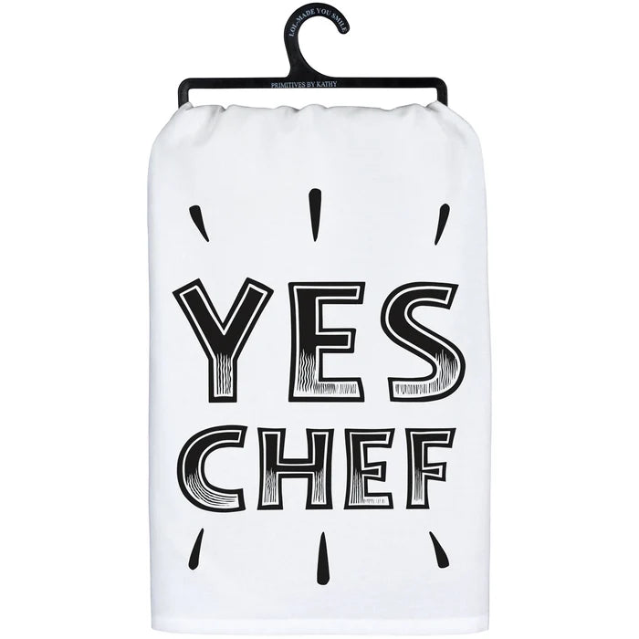 Yes Chef Tea Towel